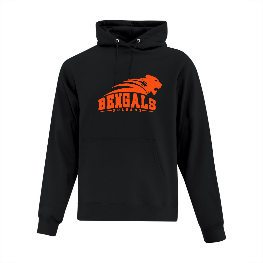 Adult Black Hoodie - Orleans Bengals Football