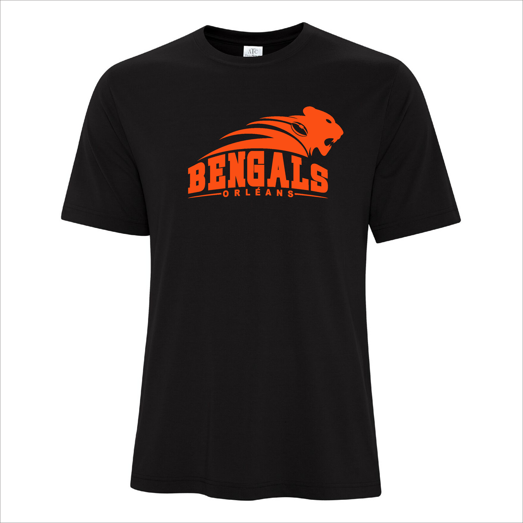 Men's Black T-Shirt - Orleans Bengals Football