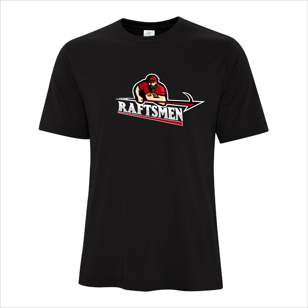 Youth Black T-Shirt - Raftsmen Football