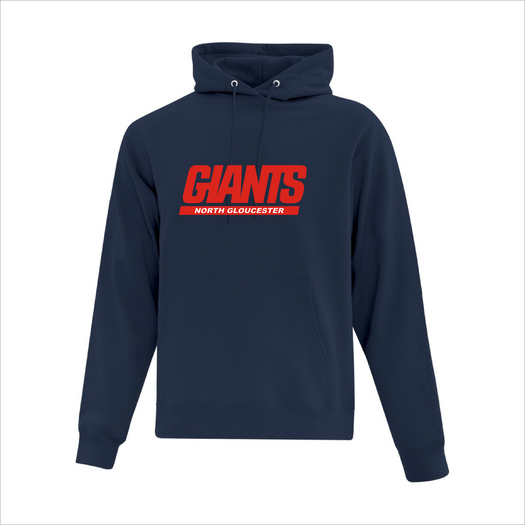 Adult Navy Hoodie - North Gloucester Giants Football