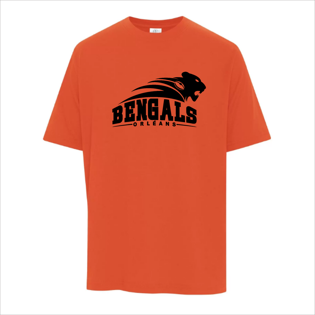 Youth Orange T-Shirt - Orleans Bengals Football