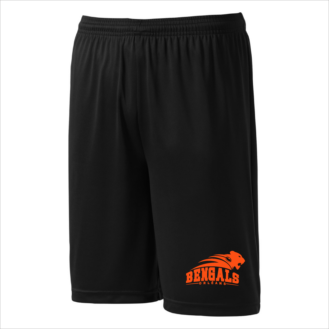 Black Youth Shorts - Orleans Bengals Football